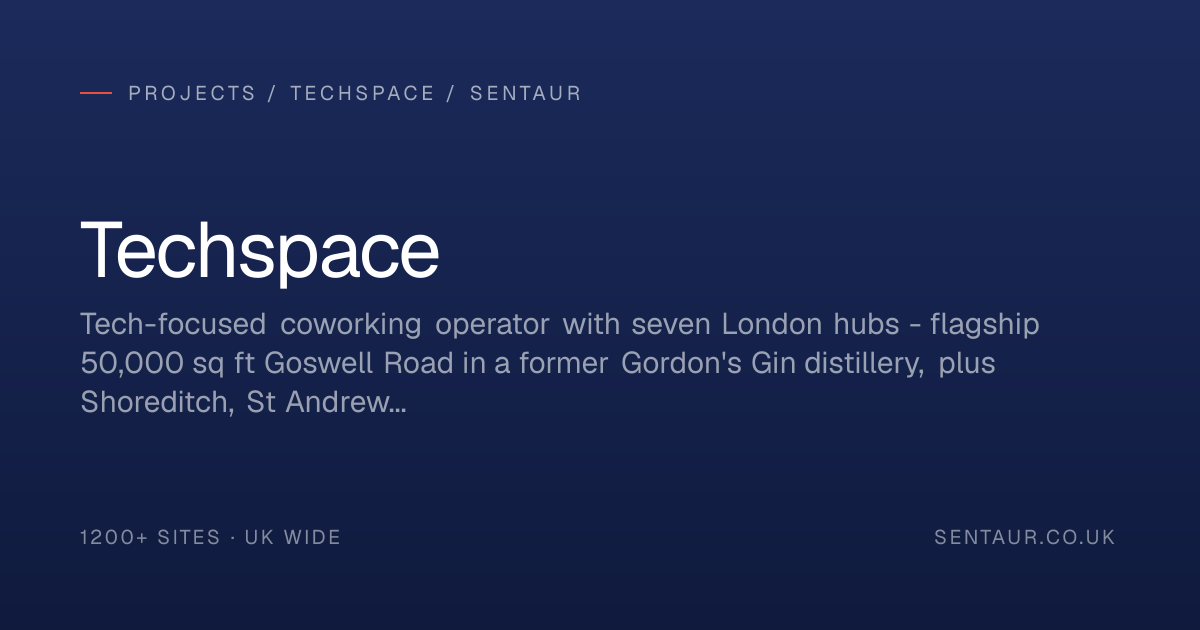 Techspace | Sentaur Services